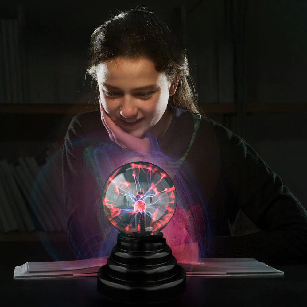 Magic Plasma Ball Electric Touch USB 14Cm Lamp Globe Night Light Glass Lighting